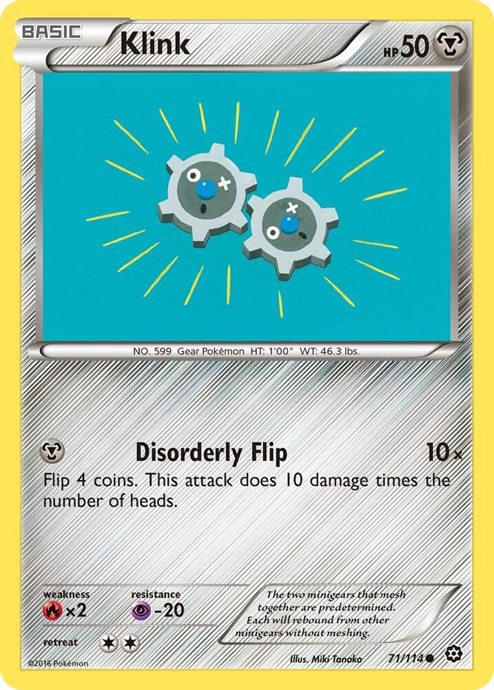 Klink 71/114 (XY - Steam Siege)  | Good Games Adelaide SA