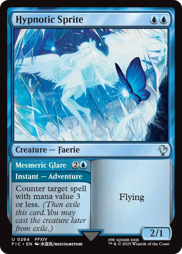 Hypnotic Sprite 264 (Commander: FINAL FANTASY)  - Foil | Good Games Adelaide SA