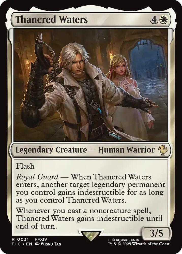 Thancred Waters 31 (Commander: FINAL FANTASY)  - Foil | Good Games Adelaide SA