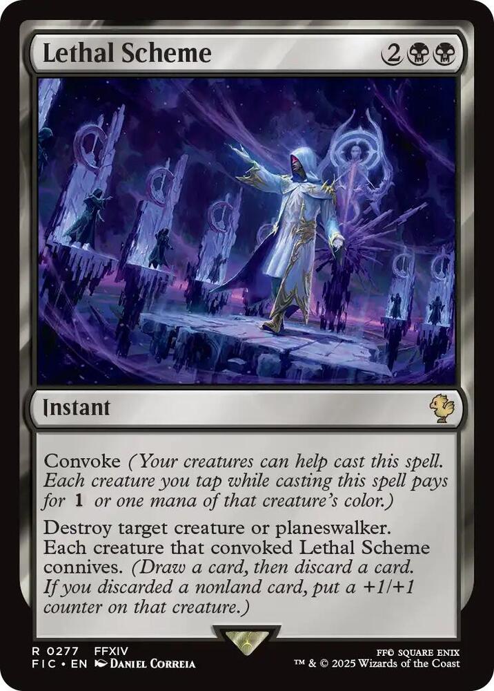 Lethal Scheme 277 (Commander: FINAL FANTASY)  - Foil | Good Games Adelaide SA