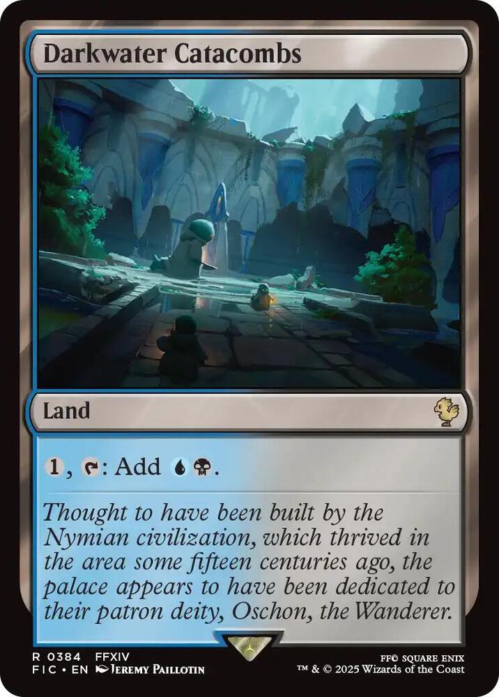 Darkwater Catacombs  384 (Commander: FINAL FANTASY)  - Foil | Good Games Adelaide SA