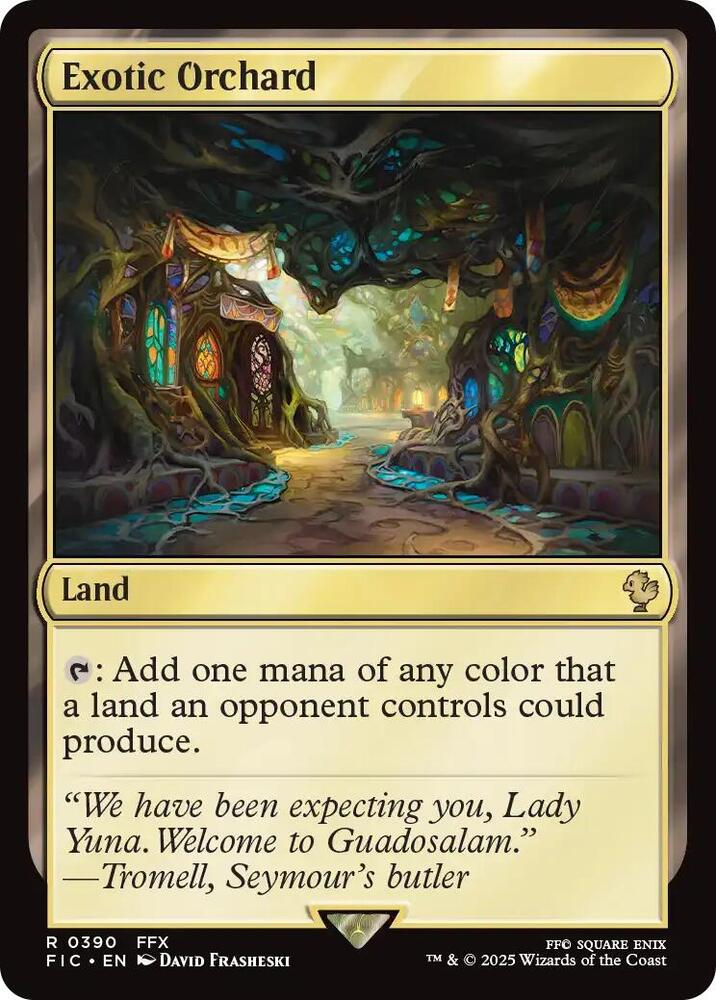 Exotic Orchard 390 (Commander: FINAL FANTASY)  - Foil | Good Games Adelaide SA