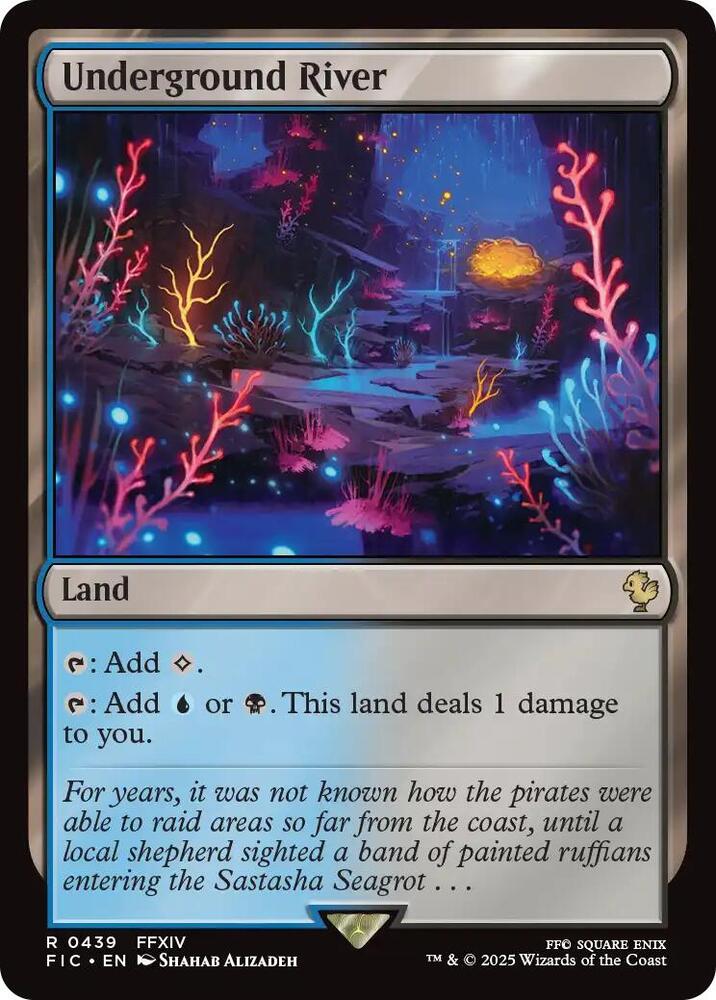 Underground River 439 (Commander: FINAL FANTASY)  - Foil | Good Games Adelaide SA