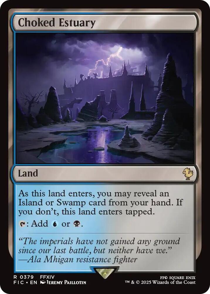 Choked Estuary 379 (Commander: FINAL FANTASY)  - Foil | Good Games Adelaide SA