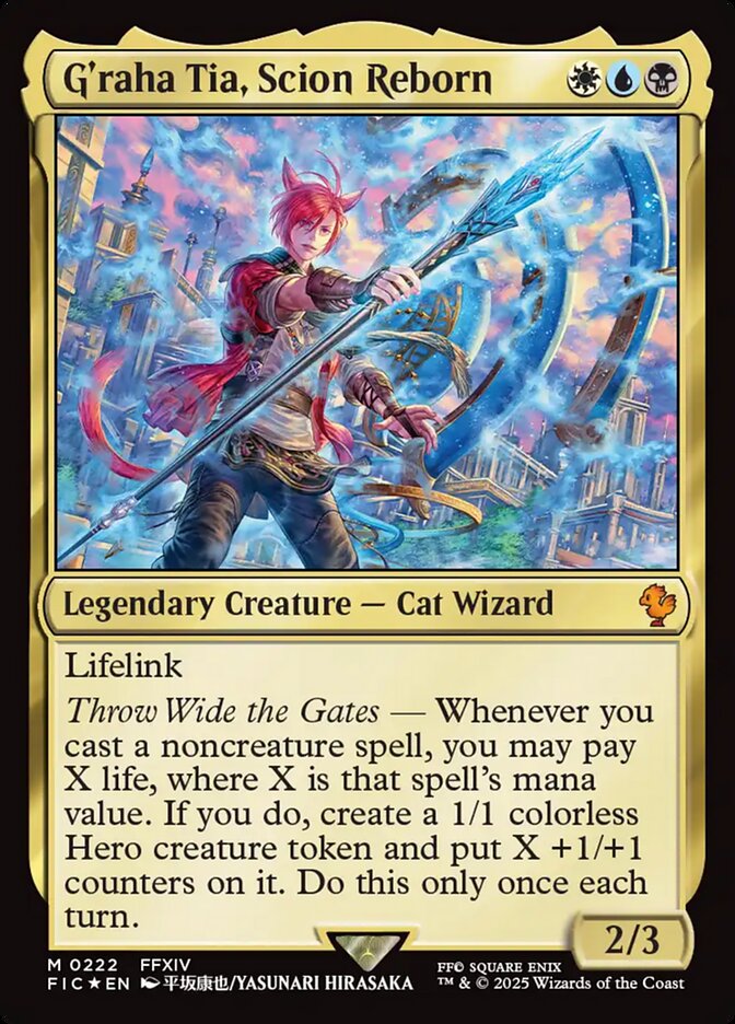 G'raha Tia, Scion Reborn 222 (Commander: FINAL FANTASY)  - Foil | Good Games Adelaide SA