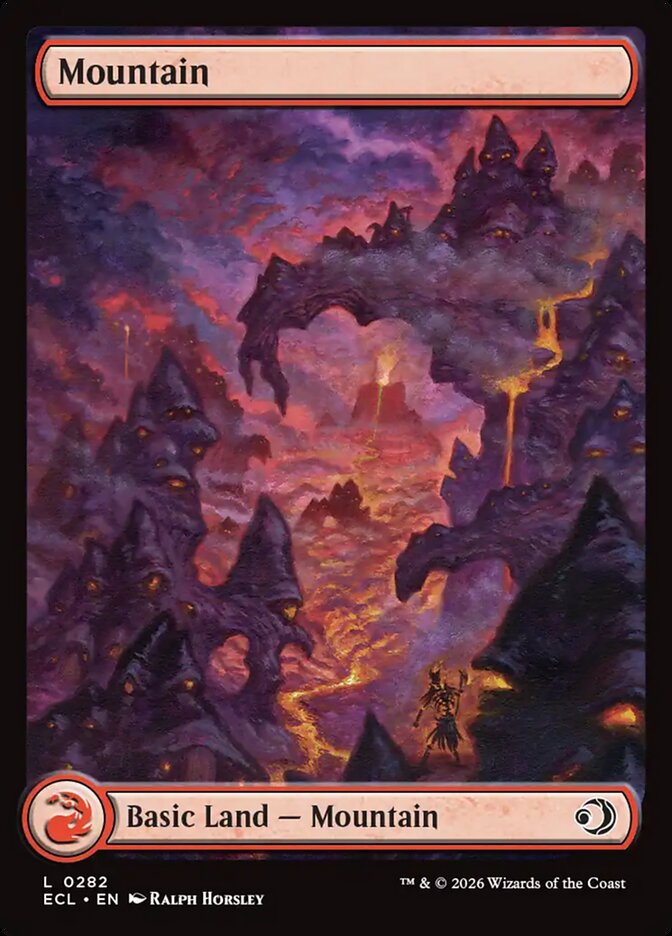 Mountain 282 (Lorwyn Eclipsed)  - Foil | Good Games Adelaide SA