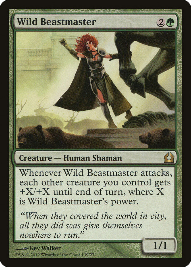 Wild Beastmaster 139 (Return to Ravnica)  | Good Games Adelaide SA