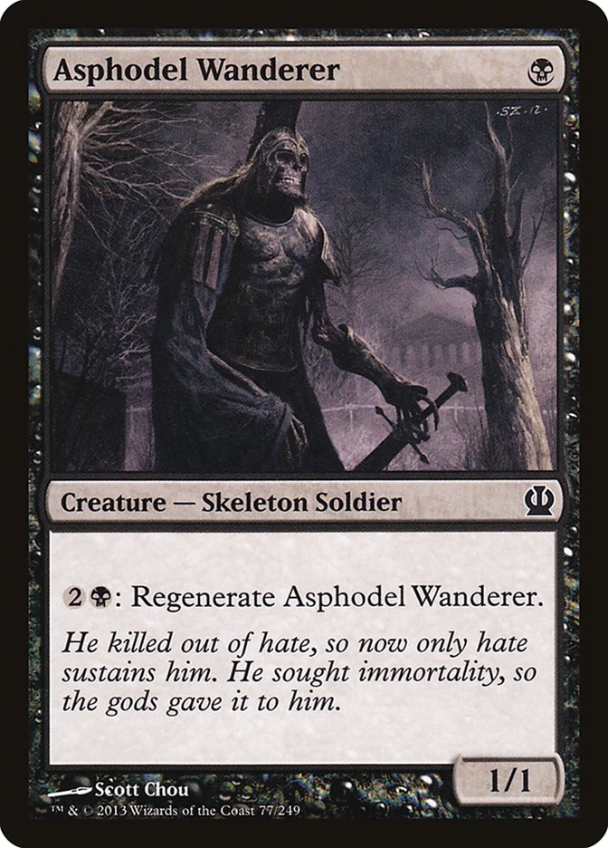 Asphodel Wanderer 77 (Theros)  - Foil | Good Games Adelaide SA