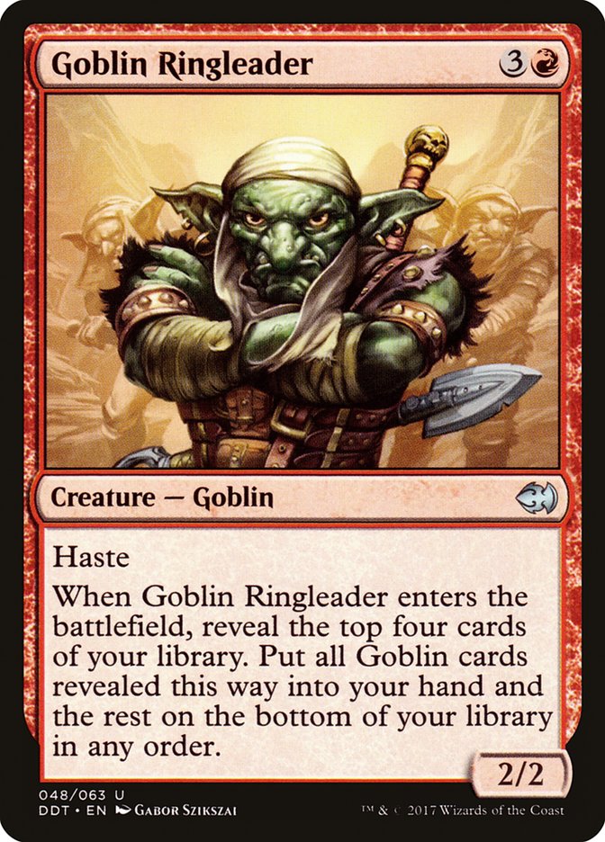 Goblin Ringleader 48 (Duel Decks: Merfolk vs. Goblins)  | Good Games Adelaide SA