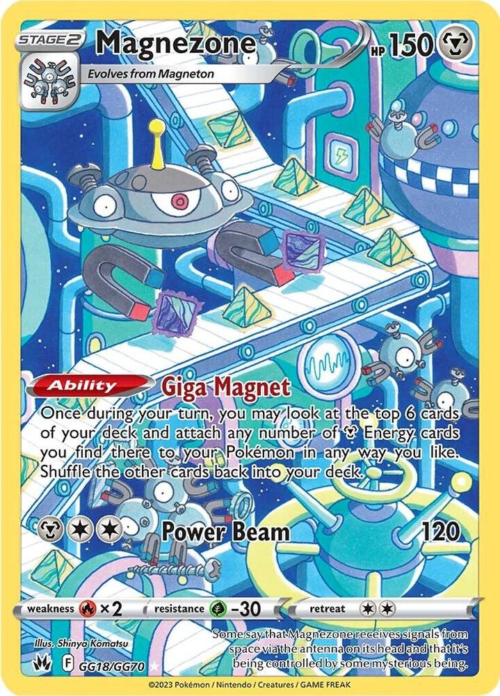 Magnezone GG18/GG70 (Crown Zenith: Galarian Gallery)  - Holofoil | Good Games Adelaide SA