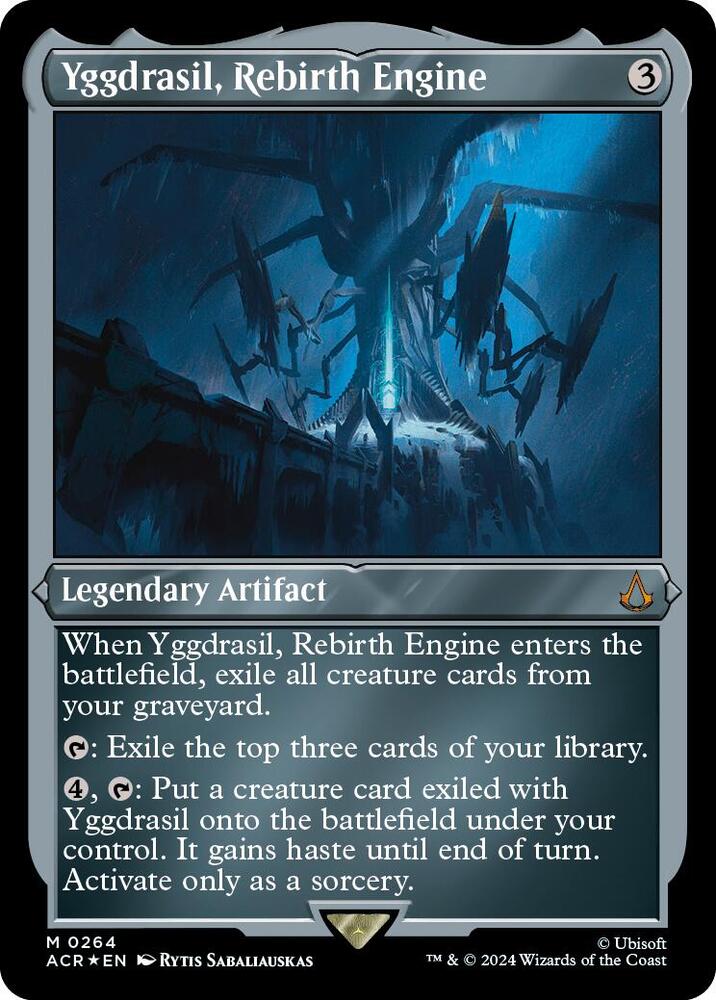 Yggdrasil, Rebirth Engine 264 (Universes Beyond: Assassin's Creed)  - Foil | Good Games Adelaide SA