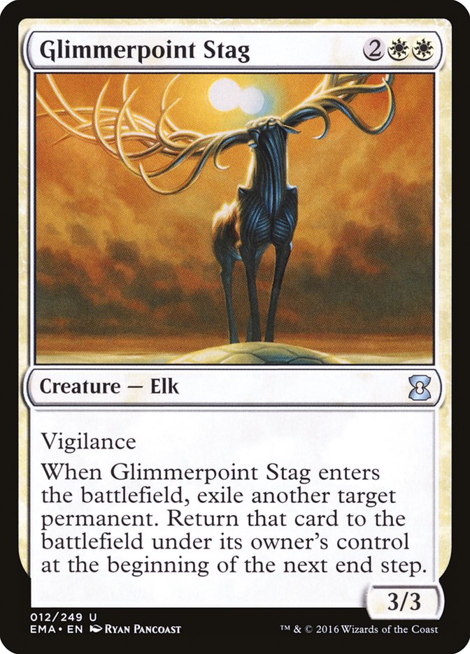 Glimmerpoint Stag 12 (Eternal Masters)  - Foil | Good Games Adelaide SA