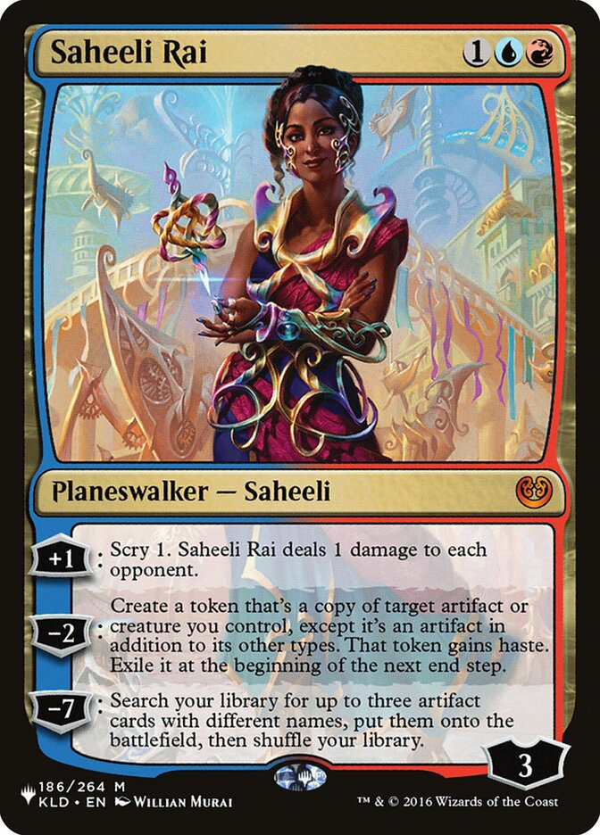 Saheeli Rai 186/264 (The List Reprints)  | Good Games Adelaide SA