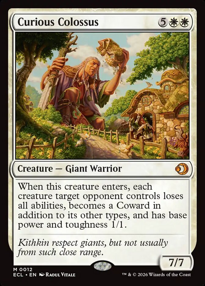 Curious Colossus 12 (Lorwyn Eclipsed)  | Good Games Adelaide SA