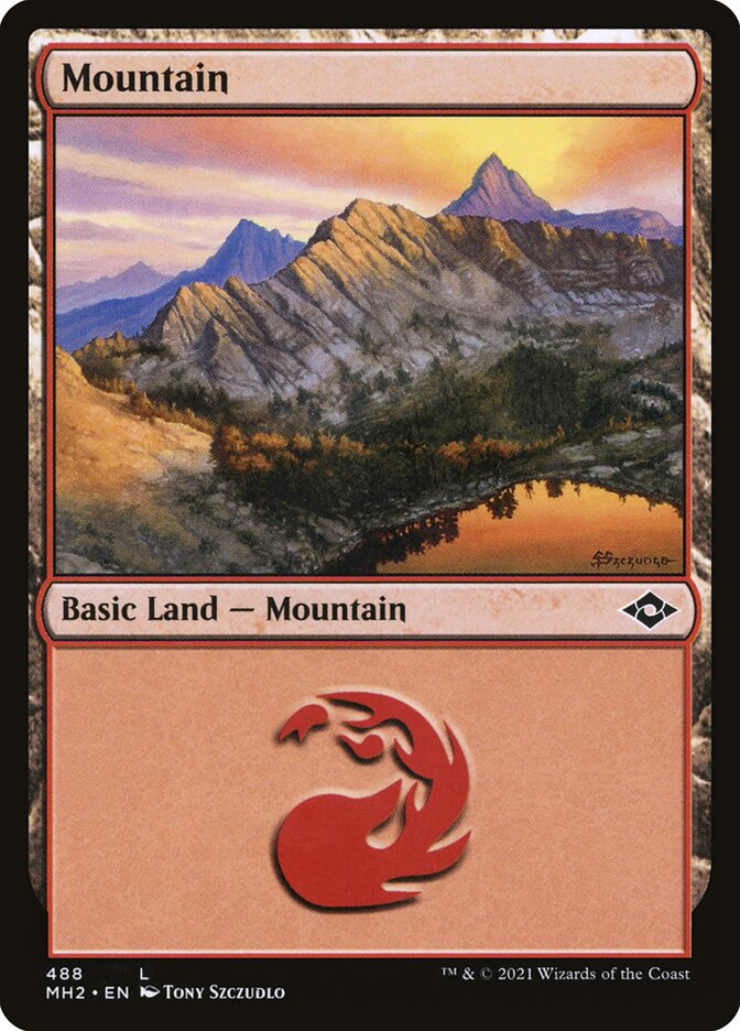 Mountain 488 488 (Modern Horizons 2)  - Foil | Good Games Adelaide SA