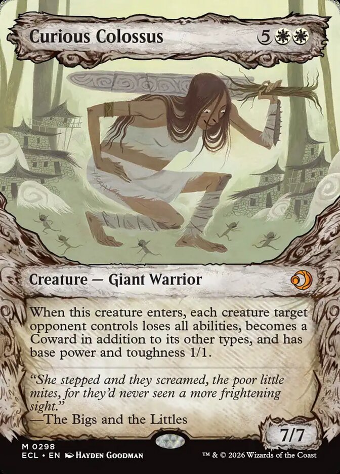 Curious Colossus  298 (Lorwyn Eclipsed)  - Foil | Good Games Adelaide SA