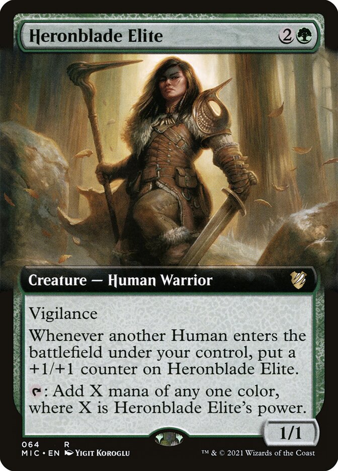 Heronblade Elite 64 (Commander: Innistrad: Midnight Hunt)  | Good Games Adelaide SA
