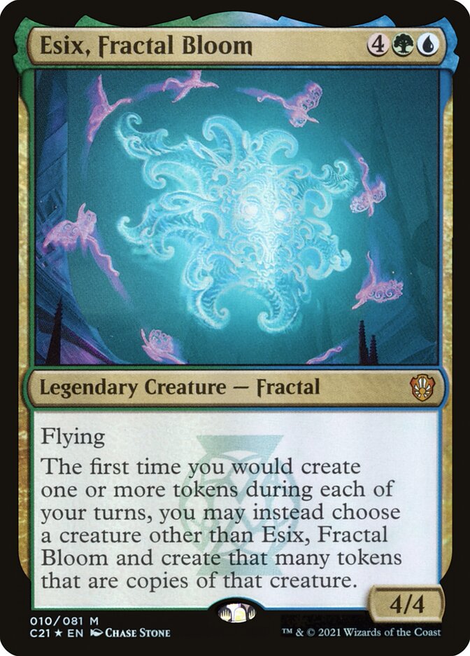Esix, Fractal Bloom 10 (Commander 2021)  - Foil | Good Games Adelaide SA