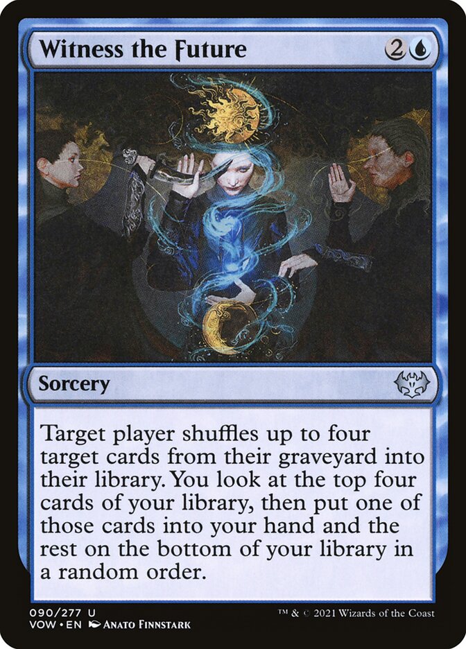 Witness the Future 90 (Innistrad: Crimson Vow)  - Foil | Good Games Adelaide SA