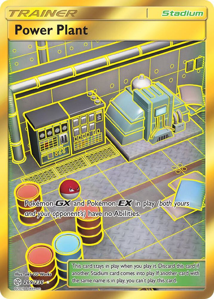 Power Plant Secret 269/236 (SM - Cosmic Eclipse)  - Holofoil | Good Games Adelaide SA