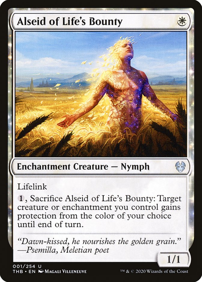 Alseid of Life's Bounty 1 (Theros Beyond Death)  - Foil | Good Games Adelaide SA