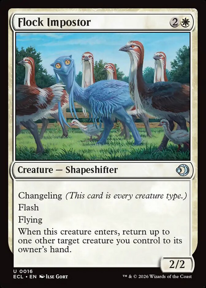 Flock Impostor 16 (Lorwyn Eclipsed)  | Good Games Adelaide SA