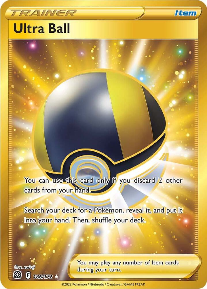 Ultra Ball Secret 186/172 (SWSH09: Brilliant Stars)  - Holofoil | Good Games Adelaide SA