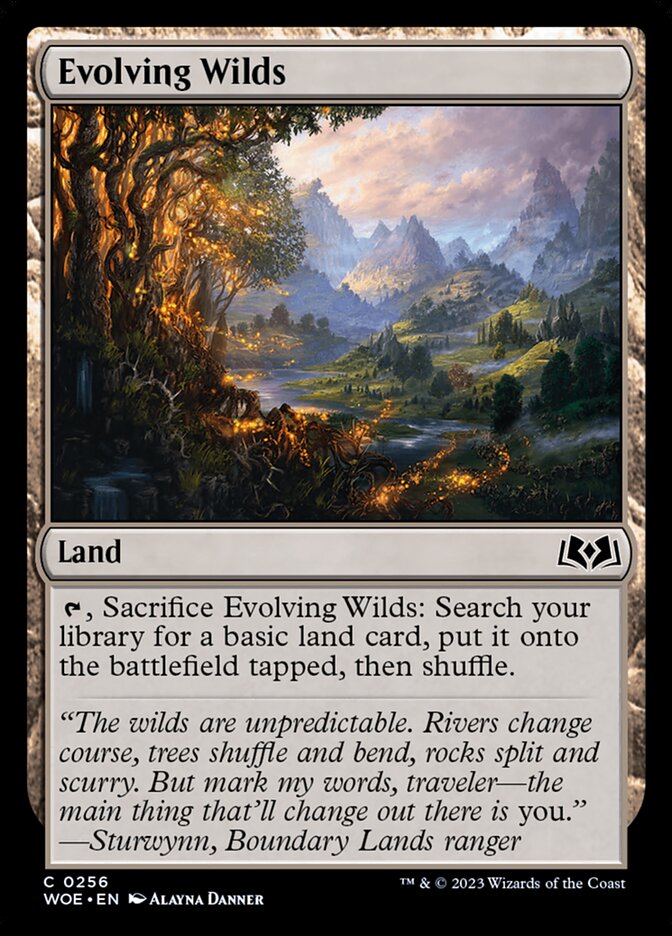 Evolving Wilds 256 (Wilds of Eldraine)  | Good Games Adelaide SA
