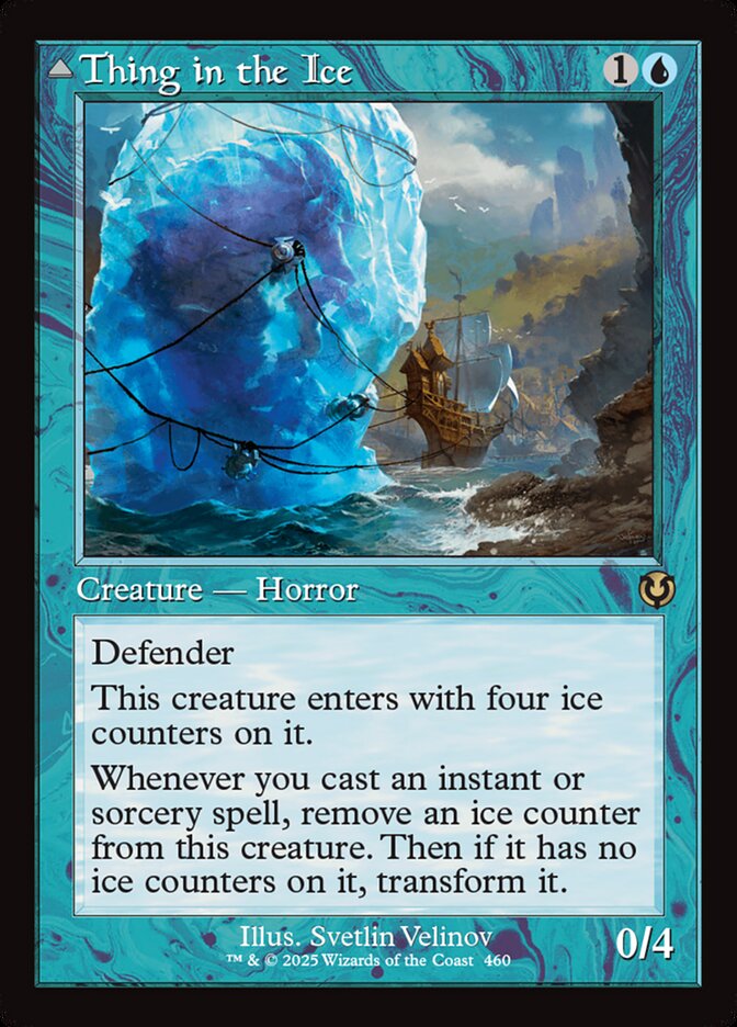 Thing in the Ice Retro Frame 460 (Innistrad Remastered)  | Good Games Adelaide SA