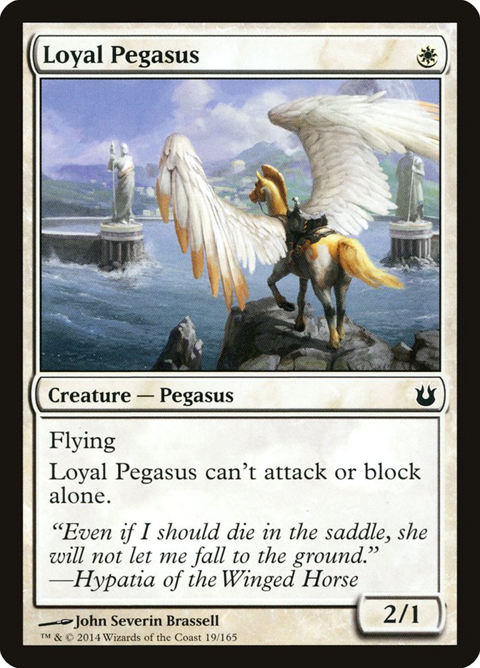 Loyal Pegasus 19 (Born of the Gods)  - Foil | Good Games Adelaide SA