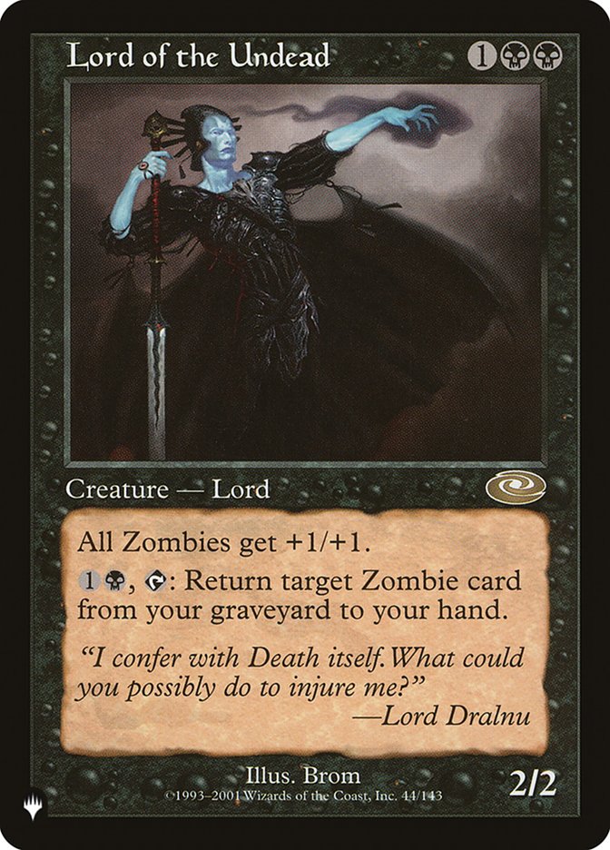 Lord of the Undead 44/143 (The List Reprints)  | Good Games Adelaide SA