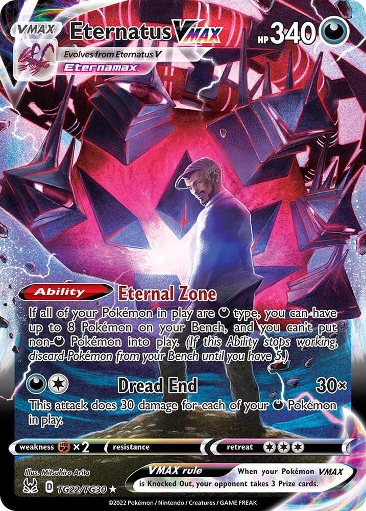 Eternatus VMAX TG22/TG30 (SWSH11: Lost Origin Trainer Gallery)  - Holofoil | Good Games Adelaide SA
