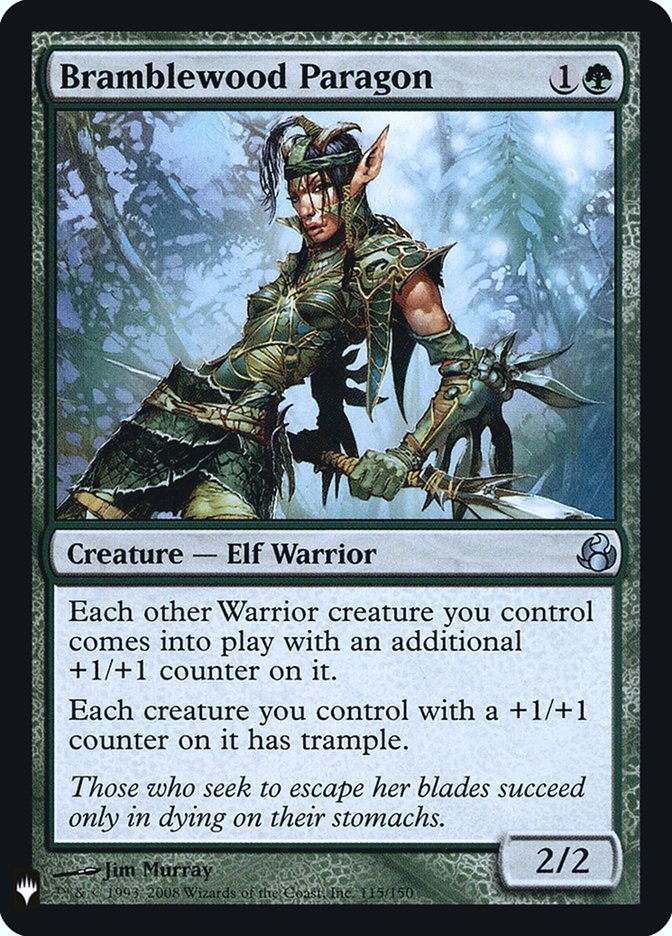 Bramblewood Paragon 115 (The List Reprints)  - Foil | Good Games Adelaide SA