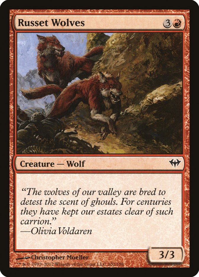 Russet Wolves 102 (Dark Ascension)  | Good Games Adelaide SA