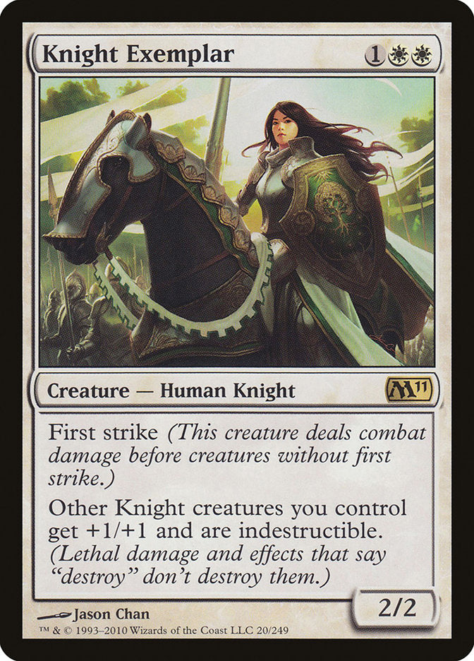 Knight Exemplar 20 (Magic 2011 (M11))  | Good Games Adelaide SA