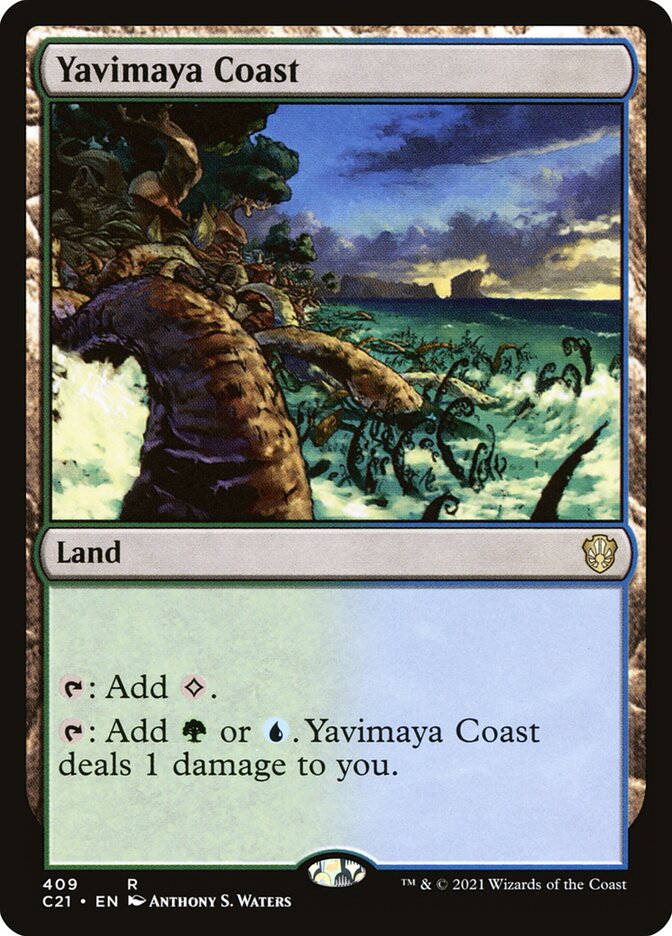Yavimaya Coast 409 (Commander 2021)  | Good Games Adelaide SA