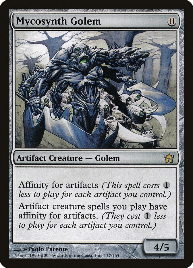 Mycosynth Golem 137 (Fifth Dawn)  - Foil | Good Games Adelaide SA