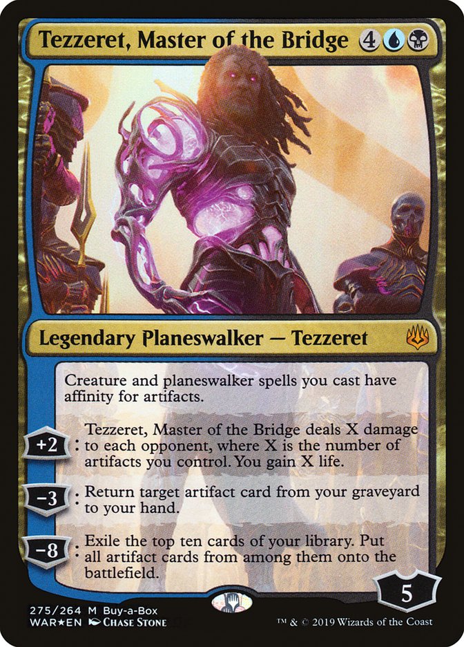 Tezzeret Master of the Bridge 275 (Buy-A-Box Promos)  - Foil | Good Games Adelaide SA