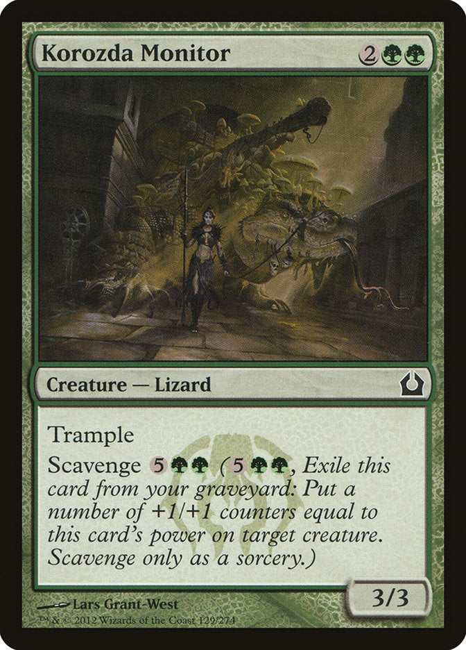 Korozda Monitor 129 (Return to Ravnica)  - Foil | Good Games Adelaide SA