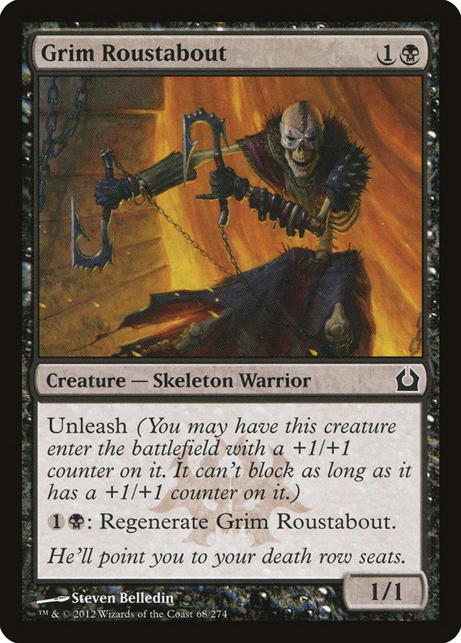 Grim Roustabout 68 (Return to Ravnica)  | Good Games Adelaide SA