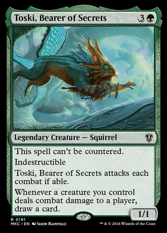 Toski, Bearer of Secrets 191 (Commander: Murders at Karlov Manor)  | Good Games Adelaide SA