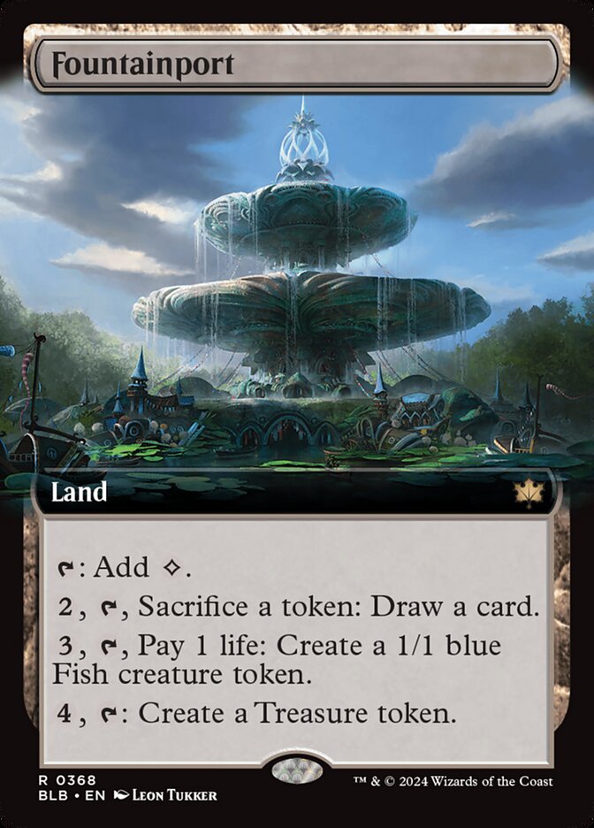 Fountainport 368 (Bloomburrow)  - Extended Art Foil | Good Games Adelaide SA