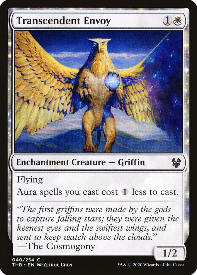 Transcendent Envoy 40 (Theros Beyond Death)  - Foil | Good Games Adelaide SA