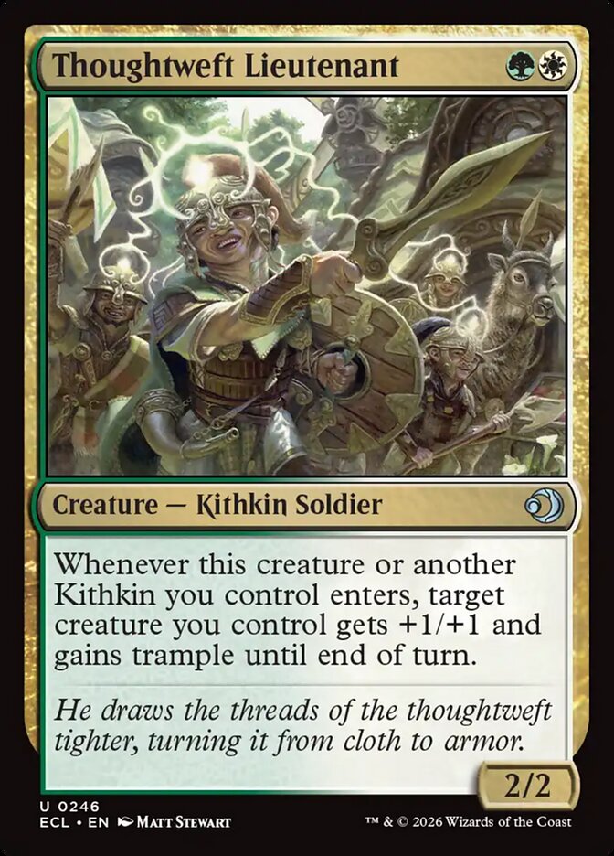 Thoughtweft Lieutenant 246 (Lorwyn Eclipsed)  - Foil | Good Games Adelaide SA