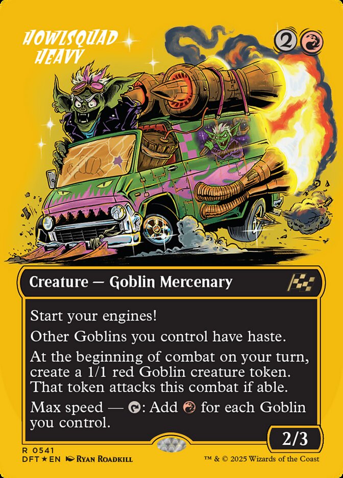 Howlsquad Heavy 541 (Aetherdrift)  - Foil | Good Games Adelaide SA