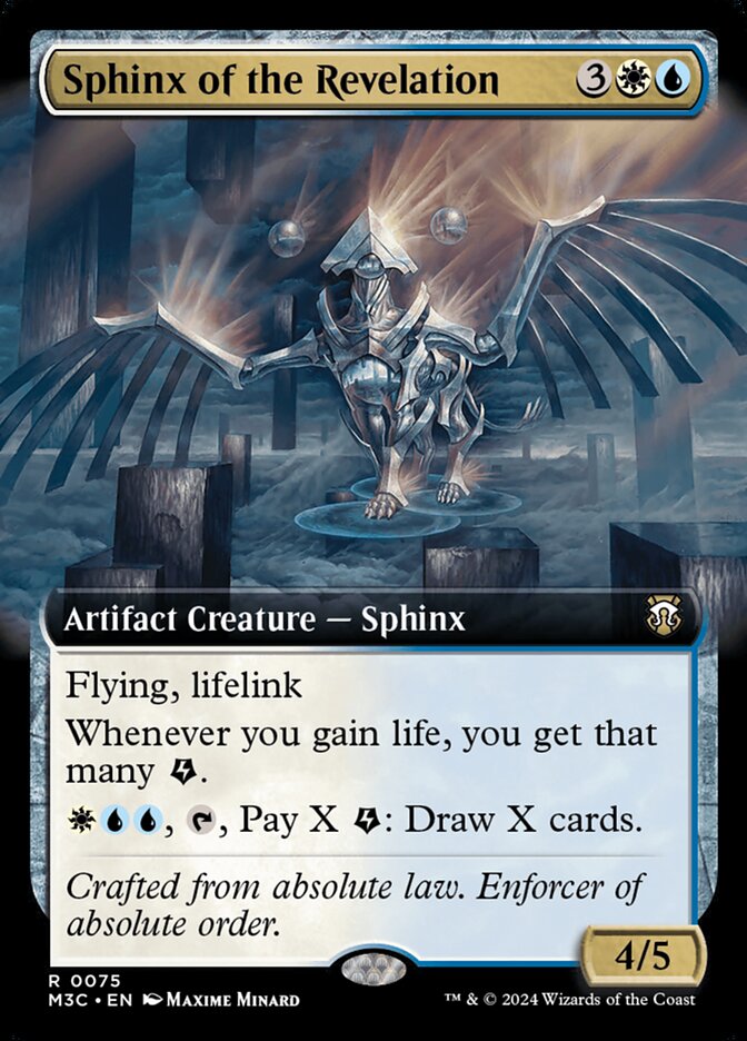 Sphinx of the Revelation 75/411 (Commander: Modern Horizons 3)  - Extended Art | Good Games Adelaide SA