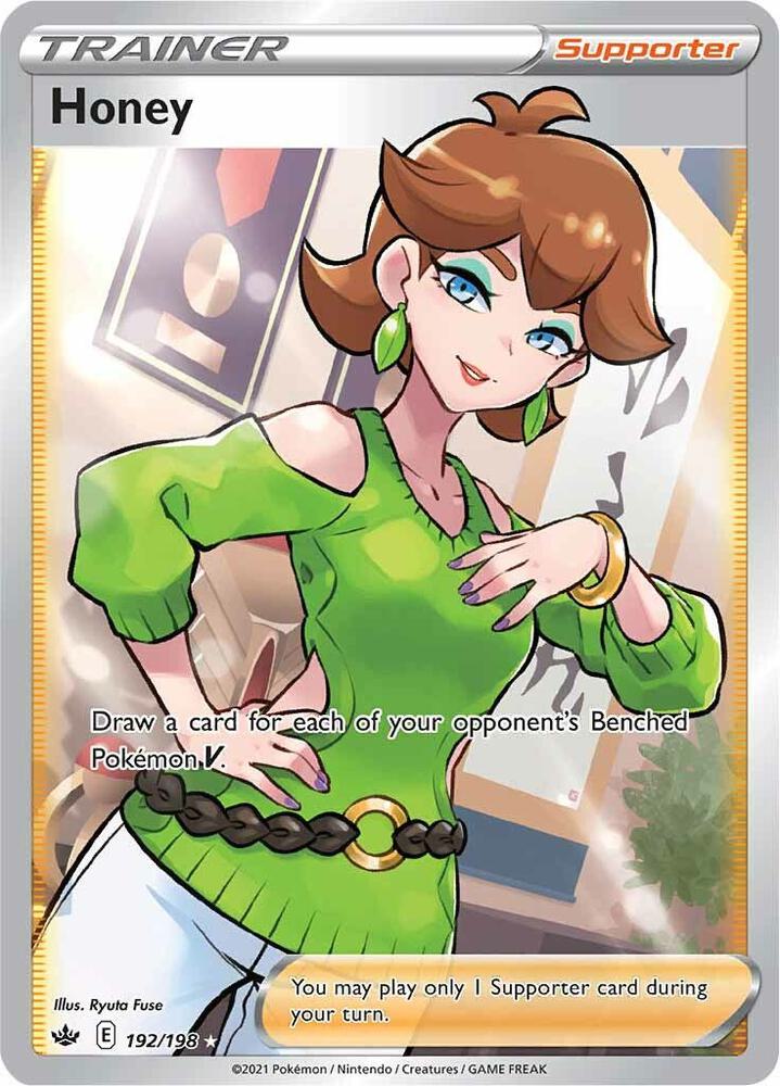 Honey Full Art 192/198 (SWSH06: Chilling Reign)  - Holofoil | Good Games Adelaide SA