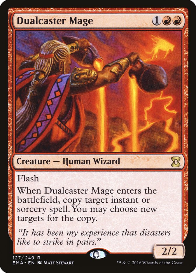 Dualcaster Mage 127 (Eternal Masters)  - Foil | Good Games Adelaide SA