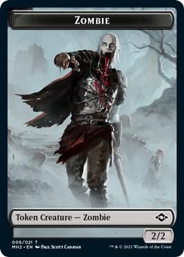 Zombie Token 6 (Modern Horizons 2)  | Good Games Adelaide SA