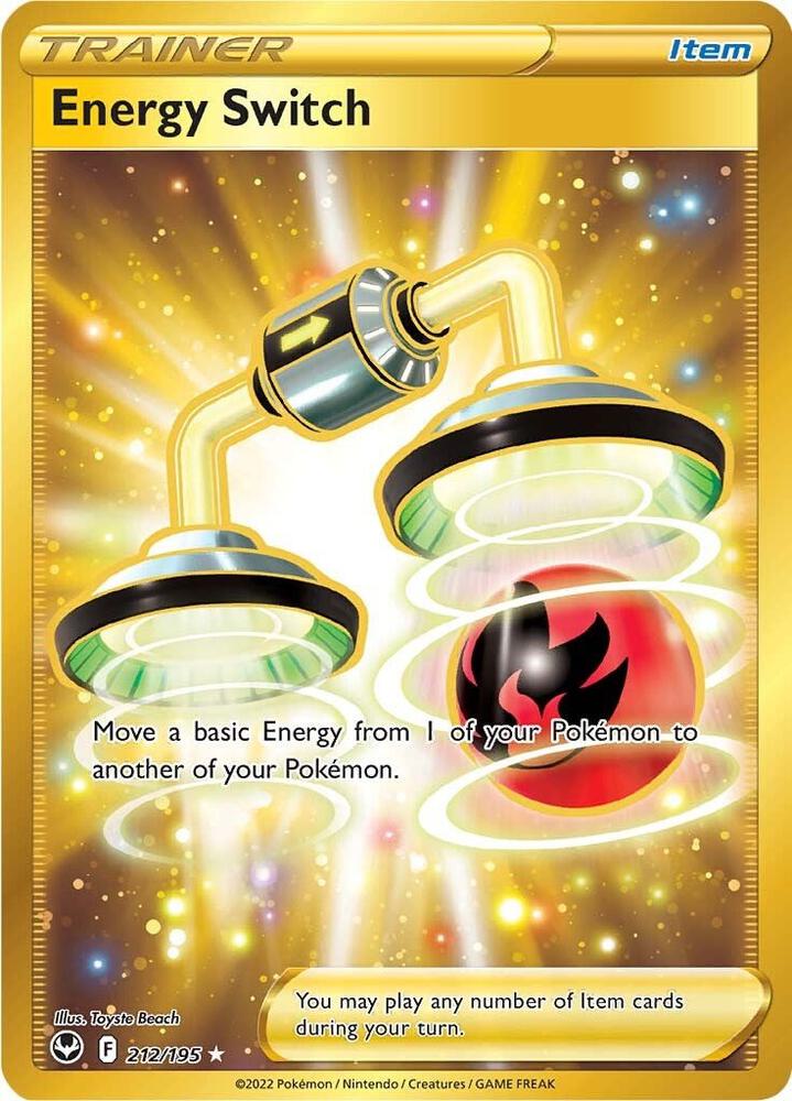 Energy Switch Secret 212/195 (SWSH12: Silver Tempest)  - Holofoil | Good Games Adelaide SA
